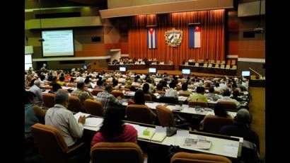 Sesiones de la VIII Legislatura del Parlamento cubano