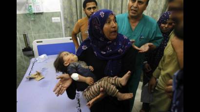 Víctimas por ataque de Israel a Gaza