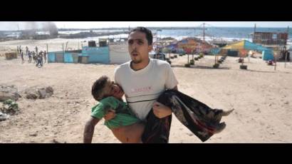 Niño palestino asesinado por Israel