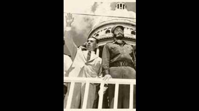 Lázaro Cárdenas y Fidel Castro Ruz