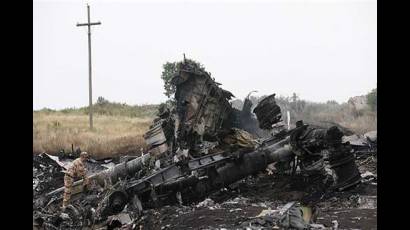 Accidente aéreo en Ucrania