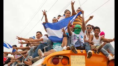 Jóvenes sandinistas