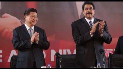 Xi Jinping y Nicolás Maduro