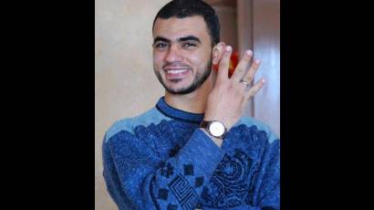 Khaled Hamad Riya, periodista asesinado en Gaza 