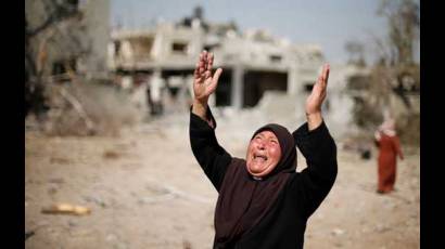 Mujer palestina