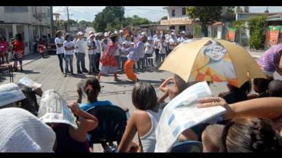 Actividad por el día de los niños