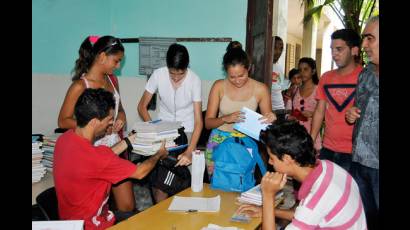 Entrega de módulos docentes para el curso escolar 2014-2015 