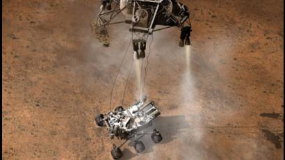 Robot de exploración espacial Curiosity