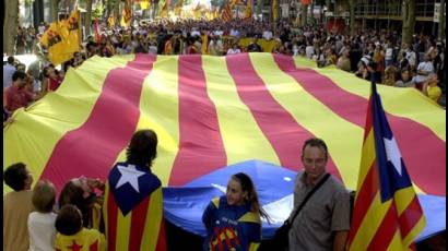 Marcha en Cataluña 