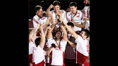 Polonia campeón mundial de voleibol