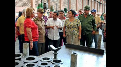 Ramiro Valdés visita Cienfuegos