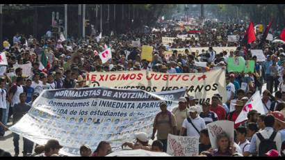 Mexicanos reclaman justicia