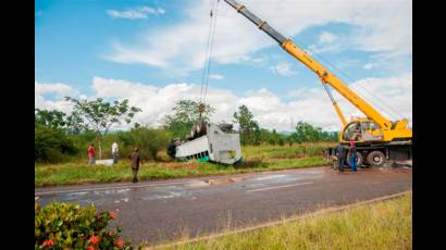 Accidente el Pinar del Río