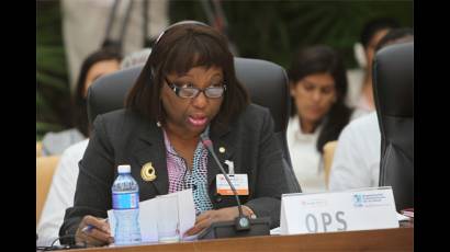 Carissa Etienne, Directora de la Organización Panamericana de la Salud