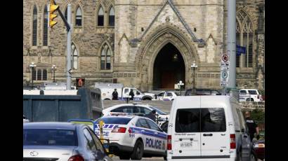 Exterior del Parlamento canadiense