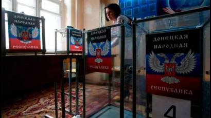 Elecciones en Donetsk y Lungansk