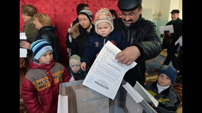 Elecciones en Donbass