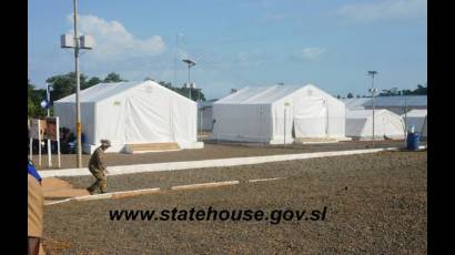 Inauguran Centro de Tratamiento del Ébola en Sierra Leona