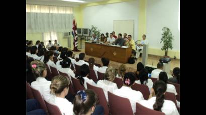 Asamblea UJC en Pinar del Río