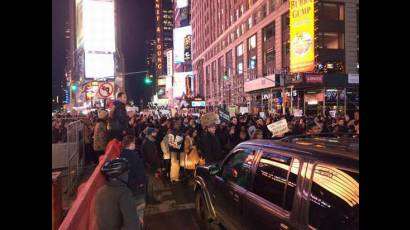 Manifestaciones en Nueva York