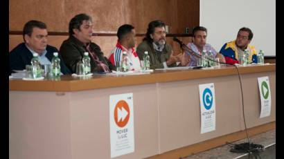 Abel Prieto intercambia con miembros de la UJC