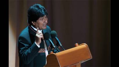 Presidente Evo Morales