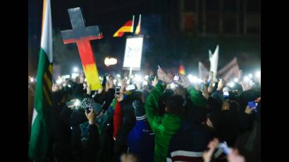Manifestación en Alemania
