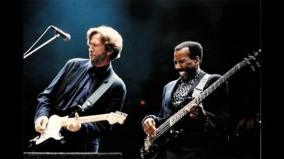 Nathan East y Eric Clapton