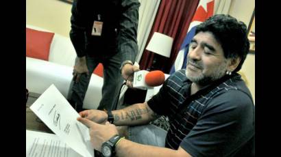 Carta a Maradona