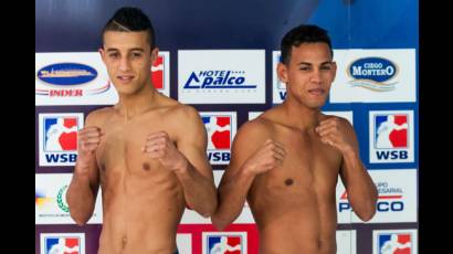 Robeisy Ramírez y Mohamed Hamout