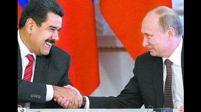 Maduro y Putin