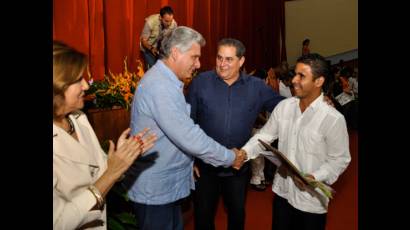 Joven científico premiado por el Citma