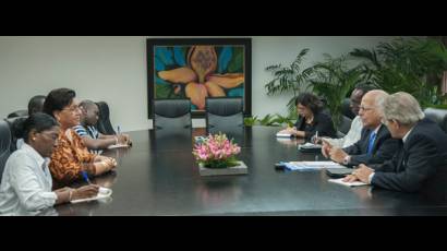 Recibió Cabrisas a Canciller de Ghana