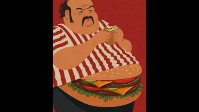 La obesidad y la comida chatarra