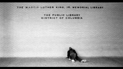 Homeless en Memorial Martin Luther King