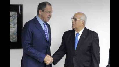 Ricardo Cabrisas y Serguéi Viktorovich