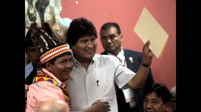 Evo Morales: la Cumbre de los Pueblos nos fortalece