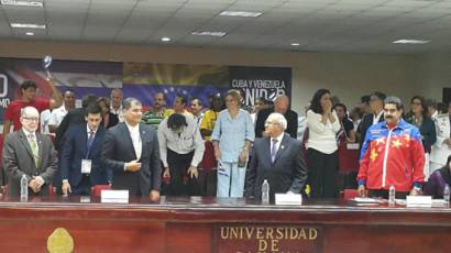 Clausura de la Cumbre de los Pueblos