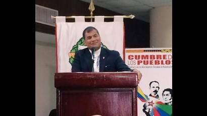 Clausura de la Cumbre de los Pueblos