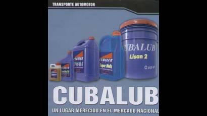 Producciones de lubricantes cubanos sustituyen importaciones