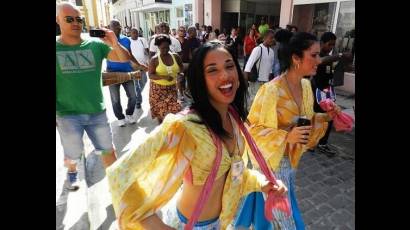 Folclor por las calles de Camagüey