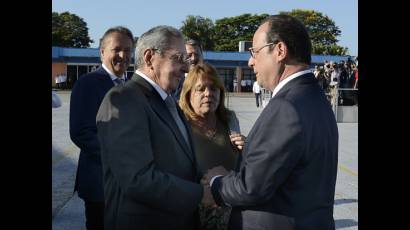 Culminó el Presidente francés exitosa visita a Cuba