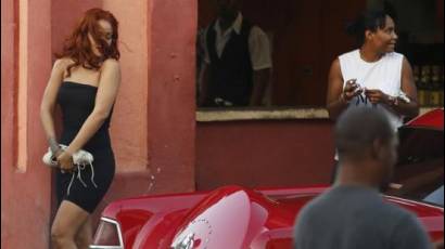 Rihanna en La Habana