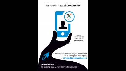 Convocatoria al concurso Mi «selfie» en el Congreso