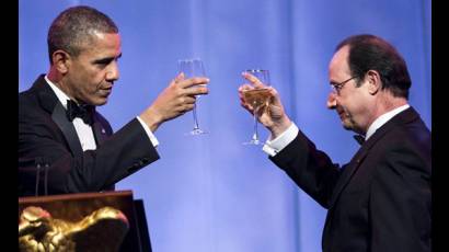 Obama y Hollande