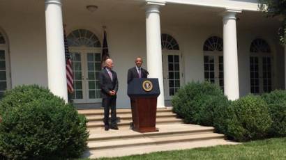 Barack Obama y Joe Biden