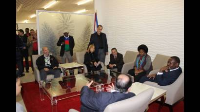Los cinco visitan Namibia
