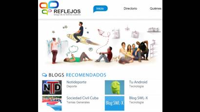 Reflejos, blogs de la familia cubana