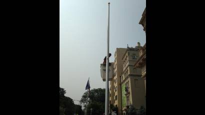 Asta para la bandera cubana