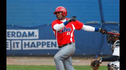 Avanza Cuba a semifinales de torneo de béisbol en Holanda